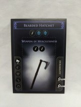 *Punched* Path Of Exile Exilecon Bearded Hatchet Of Merciless Magic Trading Card - £31.06 GBP