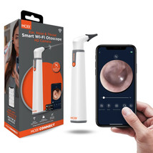 MOBI CONNECT Smart Wi-Fi Otoscope for Ears, Nose &amp; Throat with HD Camera - £19.77 GBP