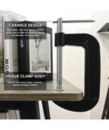 4 Pack Heavy Duty C Clamps - 3 Inch Jaw Opening Woodworking, Welding, Au... - $20.25
