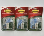 3M Command Christmas Holiday 16 Clear Light Clips + 1 Hook Damage-Free 3... - $19.19