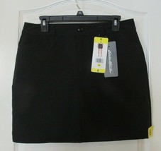 Eddie Bauer Adventurer 2.0 Skort  Black Women&#39;s Sz 6 NWT - $399.63 MXN