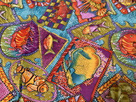 1 yd, The red Sea by Jennifer Sampou for Robert Kaufman JS-1716 fabric - £9.73 GBP