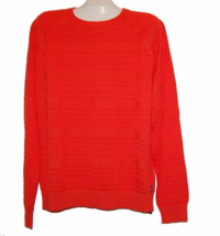 Armani Exchange Orange Men&#39;s Cotton Long Sleeve Sweater Size 2XL - £63.28 GBP
