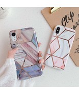Gray, Pink, Purple, White Geometric Marble Case/Cover iPhone 11, Pro, Pr... - $17.57 CAD