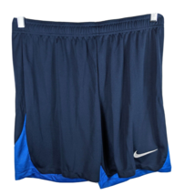 Nike Athletic Shorts Blue Size Large (No Pockets) Mens Sports - £19.03 GBP
