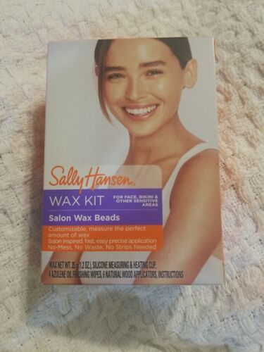 Sally Hansen Wax Kit Salon Wax Beads with applicators - New - $7.69