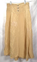 Zara Womens Flare Long Skirt XS Yellow - £23.25 GBP
