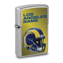 Zippo® NFL Los Angeles Rams Street Chrome™ Lighter - £29.87 GBP