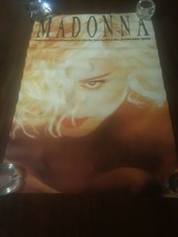 Original Madonna Poster Blonde Ambition Tour 1990 Never Hung 31&quot;x21&quot; - £23.60 GBP