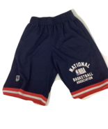 NBA Mens Reflective Basketball Shorts Size M Blue National - $10.38