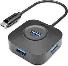 USB C Hub 4 Ports USB 3.0 Hub with 5Gbps Data Transfer USB C Splitter fo... - £13.22 GBP