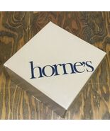 Vintage defunct department store horne&#39;s cardboard gift box movie photo ... - $27.73 CAD