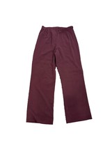 East 5th Womens Dress Pants Size 12 Petite High Rise Maroon Stretch - £11.82 GBP
