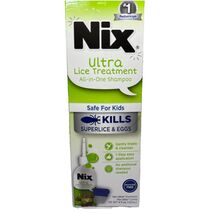 Nix NEW Ultra Lice Treatment All-in-One Shampoo, Safe For Kids—SHIPS IN ... - $15.72