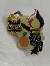 ATF Federal Agent 1996 olympics Atlanta lapel pin Police - £38.91 GBP