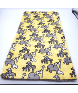 Safari Lovey Blanket Baby Animals Giraffe Elephant Zebra Super Soft Clea... - £12.56 GBP