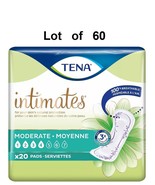 60 TENA Incontinent Pad Bladder Control Pad Sensitive Care 11&quot; L Regular... - £33.11 GBP