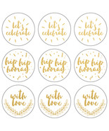 Lucky Dip Collection Foil Stickers Lets Celebrate - $302.13 MXN