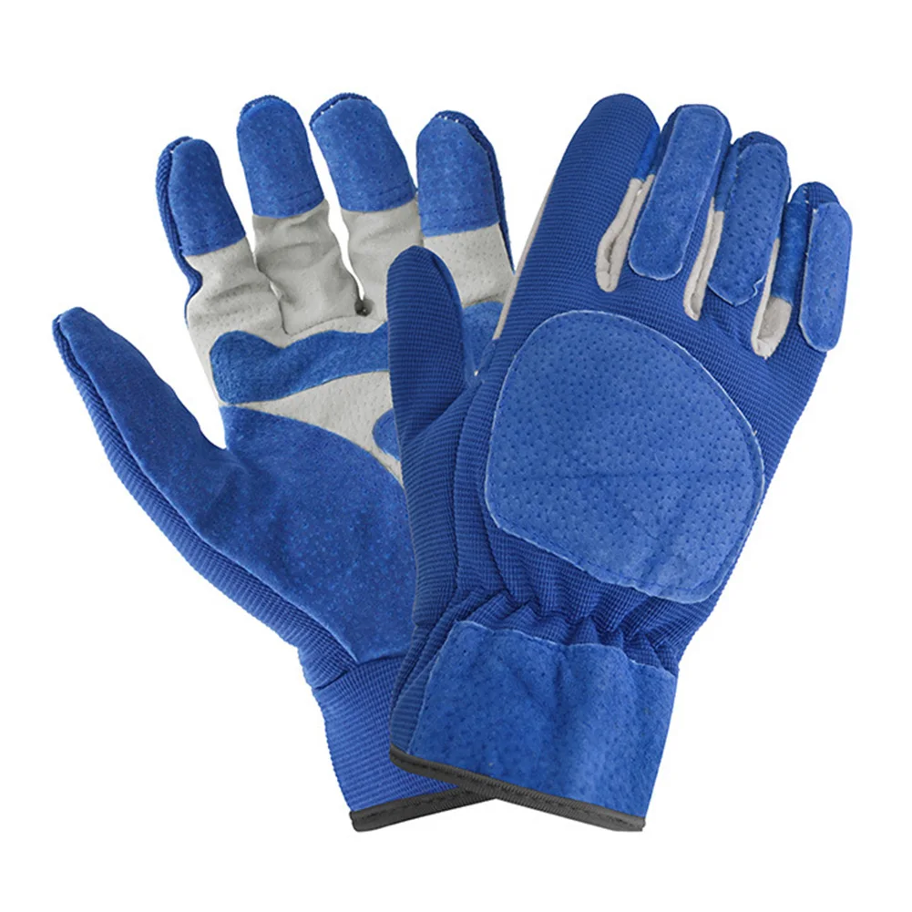 House Home Leather Gloves Anti-slip Breathable Comfortable Weed Puling Up Gloves - £19.54 GBP