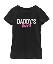 MSRP $17 Fifth Sun Black &amp; White &#39;Daddy&#39;s Girl&#39; Fitted Tee Black Size Small NWOT - £6.69 GBP