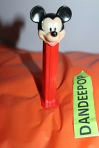 Disney Mickey Mouse Pez Candy Dispenser Vintage Toy Collectible Made In Hungary  - £10.44 GBP