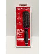 Revlon Salon One-step Style Straight and Shine Heated Brush MSRP $49.99 - £18.68 GBP