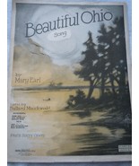 Vintage Beautiful Ohio by Mary Earl &amp; Ballard Macdonald Sheet Music 1918 - $10.96 CAD