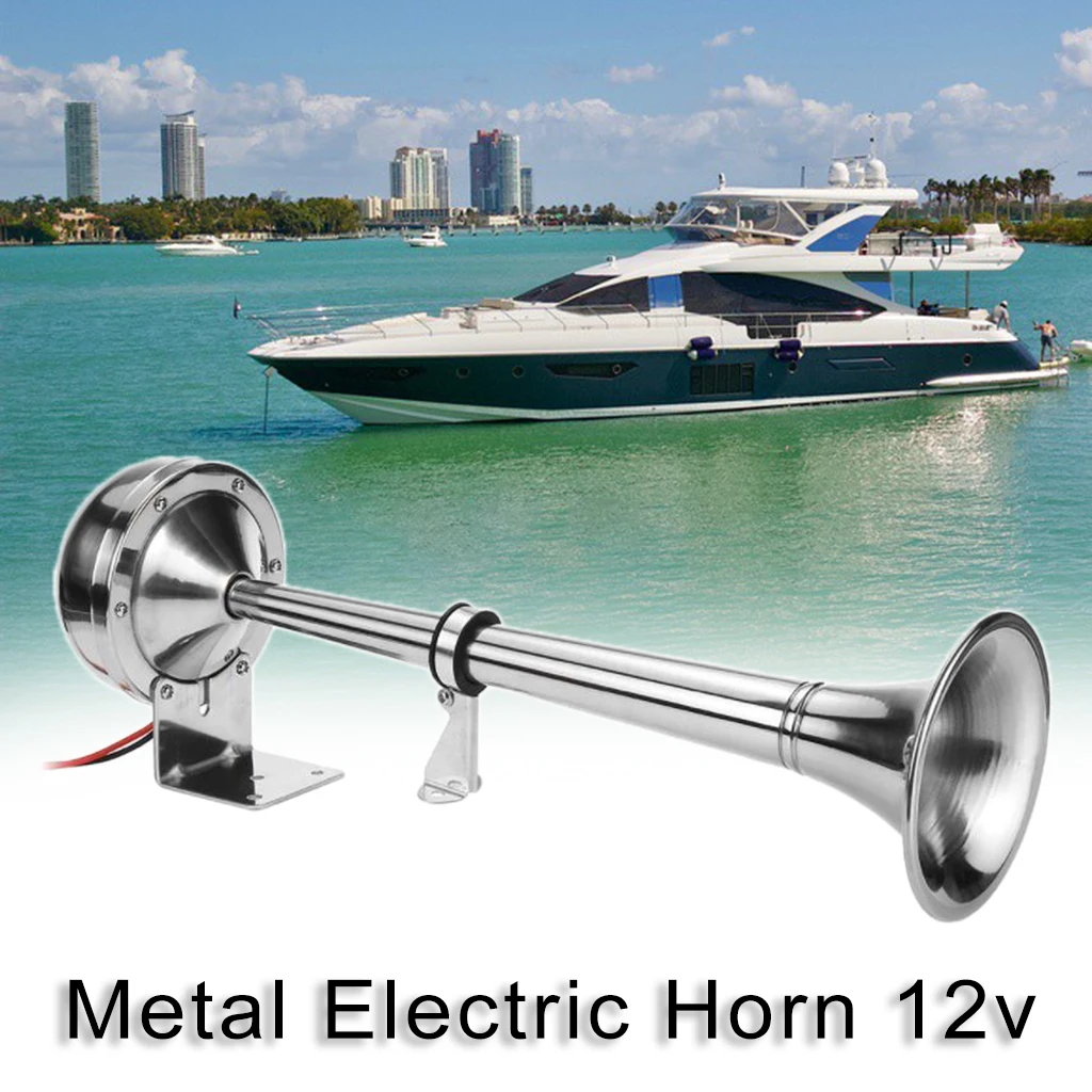 Truck Train,  Loud 125DB Electric Boat Single Trumpet for 2V Vehicles - $155.07