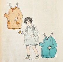 1929 Chiquet Doll Dress Patterns Advertisement Craft Sewing Ephemera  - $41.13 CAD