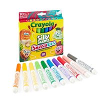 Crayola Silly Scents Slim Scented Washable Markers, Broad Point, Assorted Colors - £10.17 GBP