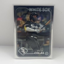 2024 Topps Series 1 Baseball Oscar Colas Base #105 Chicago White Sox - £1.54 GBP