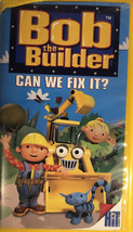 VHS 2001 Bob the Builder-Can We Fix It - £6.54 GBP