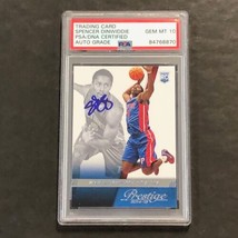 2014-15 Panini Prestige #193 Spencer Dinwiddie Signed Card AUTO 10 PSA Slabbed R - £52.27 GBP