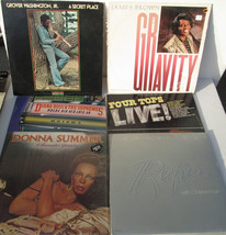 5 Disco Soul Funk music Record Lot Vintage 70&#39;s 80&#39;s LP Albums lot of 5 Mixed - £6.26 GBP