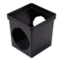 NDS 900 Square Catch Basin Drain With 2 Openings, Connect to 3-Inch, 4-I... - $46.14 CAD
