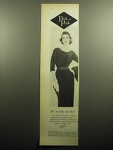 1958 Peck and Peck Dress Advertisement - be ready at five - £14.56 GBP