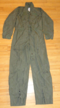 COVERALLS AVIATOR PILOT FLYER CWU- 27P TYPE I CLASS I GREEN 1590 ARAMID ... - £41.60 GBP