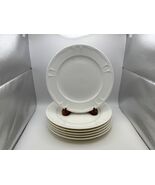 Set of 6 Lenox Decor WHITE SANDS Luncheon Plates - $119.99