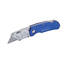 New Folding Loook Back Utility Knife Box Cutter for quick cuts through cardboard - £12.52 GBP