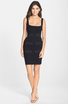 French Connection &#39;Marie&#39; Stretch Knit Bandage Dress Sz 2 Black - $88.70