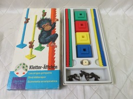 Kletter-Affchen Monkey Race Table Game Spear-Spiel 20040 Germany Vtg - $17.39