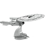 Fascinations Metal Earth Star Trek USS Enterprise NCC-1701D 3D Metal Mod... - $291.96 MXN