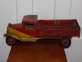 Vintage Buddy L Pressed Steel Ride On Dump Truck - $7,321.26 MXN