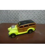 Loose Hot Wheels Yellow Cal Custom 40&#39;s Woodie w/Yellow Blackwalls - £7.03 GBP