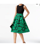 SL Fashions Floral-Print Fit &amp; Flare Dress - Women - Macy&#39;s - $24.01