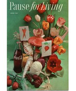 Coca Cola Pause for Living Magazine Spring 1959 Table Tactics - $9.25 CAD