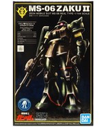 HG P-BANDAI--GUNDAM BASE LIMITED MS-06 ZAKU II(21st CENTURY REAL TYPE Ve... - $46.91