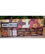 Vera Bradley Pencil Box Set Buttercup 10 #2 Pencils and Sharpener NIP Ra... - $221.85 MXN