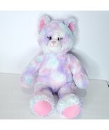 Build A Bear White Purple Pink Pastel Kitty Cat 17&quot; Stuffed Animal Plush... - €17,33 EUR