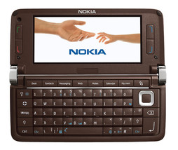 Nokia E90 coffee mocha communicator smartphone cellphone mobile phone - £258.59 GBP